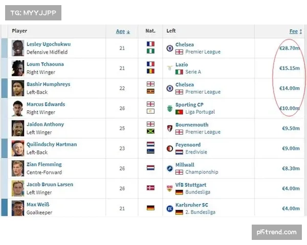 英超资本流动呈极化趋势 升班马亿元引援彰显竞争强度